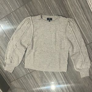 7 for all mankind gray sweater women’s size XS